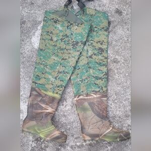 Camouflage Knee-High Boots